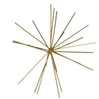 Housevitamin ornament firework metaal goudkleurig 25 cm | 12 stuks - thumbnail