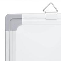 Whiteboard magnetisch inklapbaar 200x60x1,7 cm aluminium - thumbnail