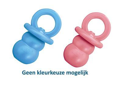 KONG Puppy Binkie Hondenspeelgoed, Medium, Verschillende kleuren