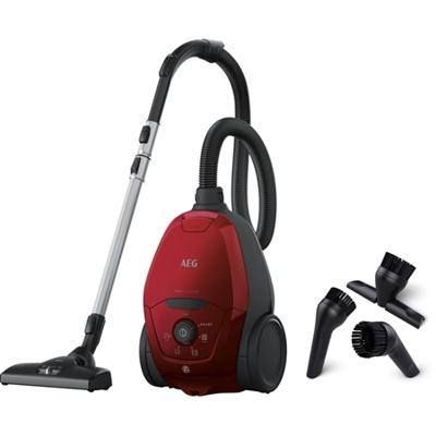 AEG VX82-1-2CR Stofzuiger 600W Rood/Zwart AEG VX82-1-2CR Stofzuiger 600W Rood/Zwart