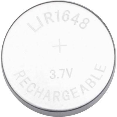 Akyga AKY1964 Oplaadbare knoopcel LIR 1648 Li-ion 80 mAh 3.7 V 1 stuk(s) Akyga AKY1964 Oplaadbare knoopcel LIR 1648 Li-ion 80 mAh 3.7 V 1 stuk(s)