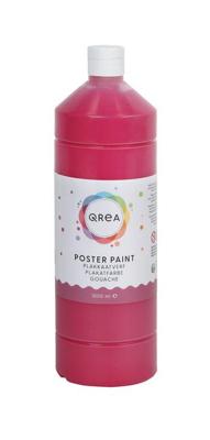 Plakkaatverf qrea cyclaam 1000ml | 6 stuks