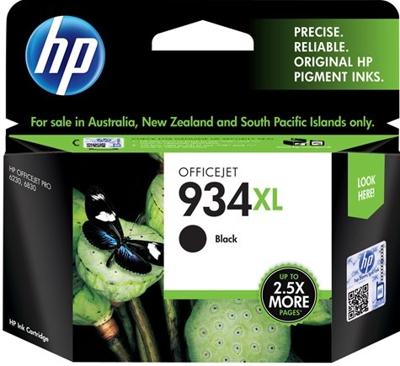 Originele inktcartridge HP 934XL Zwart