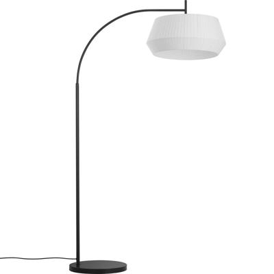 Witte vloerlamp stoffen kap Nordlux Dicte e27