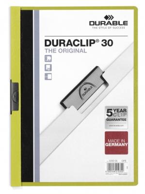Durable klemmap Duraclip Original 30 groen