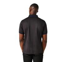 Ragetta RG264 Navigate Short Sleeve Polo - Black/Classic Red - 3XL - thumbnail