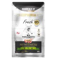 EUPHORIA Fresh Adult Turkey with lamb XS/S - droog hondenvoer - 500g - thumbnail