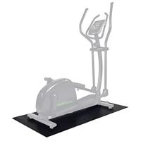 Tunturi Roeitrainer mat - Vloerbeschermmat - 227 x 90 x 0,4 cm - Zwart - thumbnail