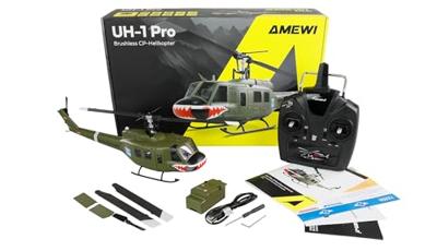 Amewi UH-1 PRO RC helikopter RTF - thumbnail