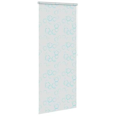 VidaXL Rolgordijn voor douche 80x240 cm bubbel