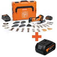 Fein Multimaster AMM 700 Max Top 71293661000 Multifunctioneel accugereedschap Incl. accu, Incl. 2 accus, Incl. lader, Incl. accessoires, Incl. koffer 65-delig - thumbnail