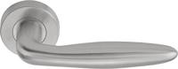 Formani Basics LB18 deurkruk geveerd op rozet - mat RVS - thumbnail