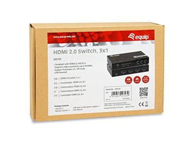 Equip 332725 video switch HDMI Equip 332725 video switch HDMI