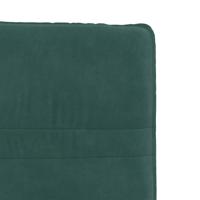 Eetkamerstoelen 6 st fluweel donkergroen - thumbnail