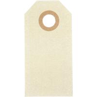 Creativ Company Manilla-labels, afm 3x6 cm, 250 gr, crème, 30 stuk/ 1 doos - thumbnail