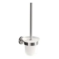 Wiesbaden toiletborstelhouder met borstel RVS 304 - thumbnail