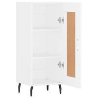Dressoir 34,5x34x90 cm bewerkt hout wit - thumbnail