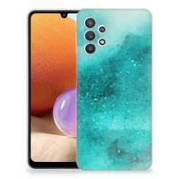 Hoesje maken Samsung Galaxy A32 4G | A32 5G Enterprise Editie Painting Blue - thumbnail