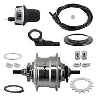 SA RX-RK5 5V Alu Naaf voor schijfrem met twist shifter - thumbnail