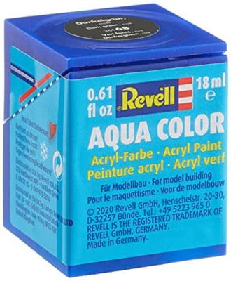 Revell 36168 Aqua Color verf Donkergroen Kleurcode: 68 Doos 18 ml Revell 36168 Aqua Color verf Donkergroen Kleurcode: 68 Doos 18 ml