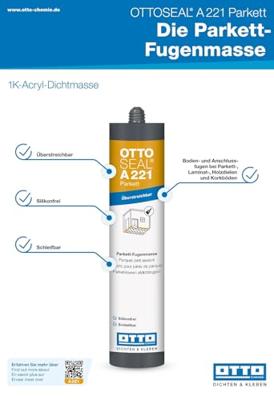 Ottoseal Parkett A221 310ml - Kerselaar C17