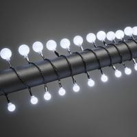 Konstsmide 3680-207 Motief lichtketting Binnen/buiten Energielabel: G (A - G) werkt op het lichtnet Aantal lampen 80 LED Koudwit Verlichte lengte: 6.32 m - thumbnail