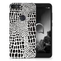 Alcatel 1S (2019) TPU Hoesje Slangenprint - thumbnail