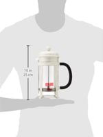 Bodum 1908-913 - KOFFIEZETAPPARAAT - JAVA French Press Koffiezetapparaat Wit 1 L - thumbnail