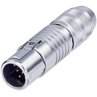 Neutrik MSCM12 Ronde connector Stekker, recht Totaal aantal polen: 12 Serie (ronde connectoren): miniCON 1 stuk(s) - thumbnail