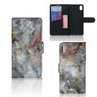 Xiaomi Redmi 7A | Bookcase | Marmer Grijs - thumbnail