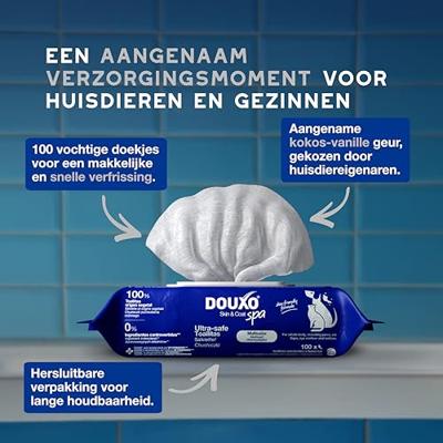 Douxo Spa multifunctionele doekjes voor hond en kat Per stuk