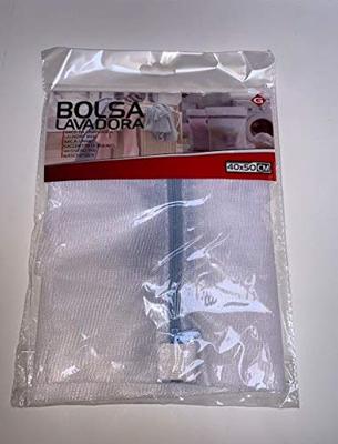 Waszakjes met rits - Set van 3 - wit