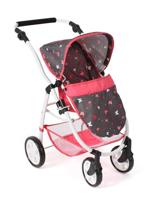 Combi-poppenwagen Emotion - Vlinders Koraal - thumbnail