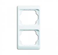 Busch-Jaeger 2CKA001754A3054 Frame Frame 2-voudig Verkeerswit, Wit 1 stuk(s) - thumbnail