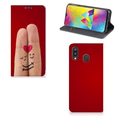 Samsung Galaxy M20 Hippe | Standcase | Liefde - Origineel Romantisch Cadeau