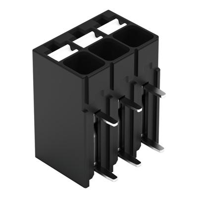 WAGO 2086-1203/300-000 Printklem 1.50 mm² Aantal polen 3 Zwart 1 stuk(s)