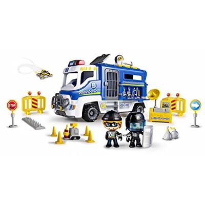 Famosa Pinypon politie wagen met 2 speel figuren en 25 accessoires - thumbnail
