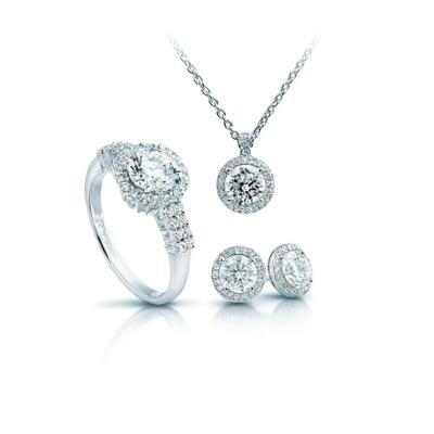 Ketting met bijpassende oorbellen Diamonfire 1312691902165 Ring