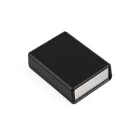 Hammond Electronics 1593PALBK Handbehuizing 92 x 66.5 x 28 ABS kunststof, Aluminium Zwart 1 stuk(s) - thumbnail