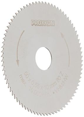 Proxxon 28011 Hardmetaal-cirkelzaagblad 50 x 10 x 0.5 mm Aantal tanden: 80 1 stuk(s) Proxxon 28011 Hardmetaal-cirkelzaagblad 50 x 10 x 0.5 mm Aantal tanden: 80 1 stuk(s)