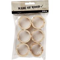 Creativ Company Servetringen, b: 20 mm, d 35 mm, 6 stuk/ 1 doos - thumbnail