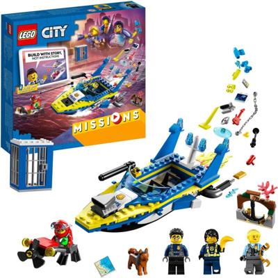 LEGO city - waterpolitie recherchemissies constructiespeelgoed (60355)