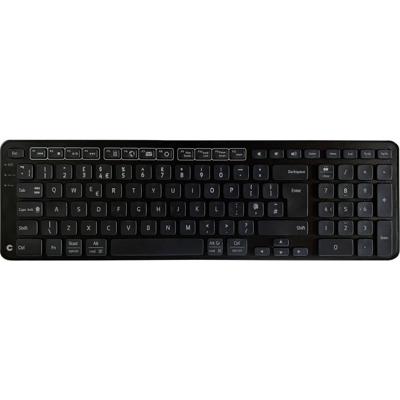 Contour Design Balance UK wireless Toetsenbord Bluetooth, USB QWERTY, UK-Engels Zwart