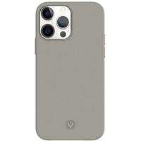 Valenta Leather Back Cover Snap Luxe Apple iPhone 13 Pro Max Grey - thumbnail