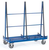 Fetra Hauptartikel 4476 Platenwagen Afleider Staal Poedercoating Laadvermogen (max.): 1200 kg - thumbnail