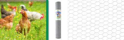 Zeskant verz. 13x0.7mm x 100cm x 2.5m Giardino - Giardino