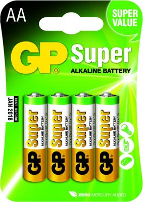 GP Super Alkaline penlite LR06 AA 15A 3012400 GP Super Alkaline penlite LR06 AA 15A 3012400