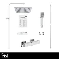 EISL CALVINO hoofddouche set met thermostatische mengkraan | chroom - DX1104CST DX1104CST - thumbnail