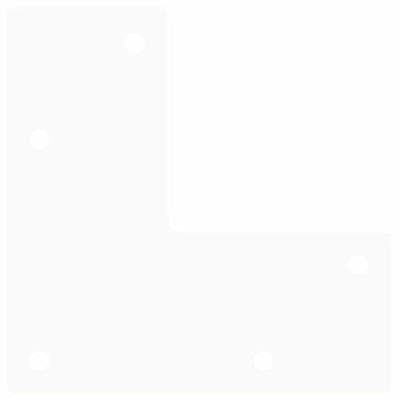 Haarnadelpoten voor Salontafel 4 st 30 cm massief staal wit Haarnadelpoten voor Salontafel 4 st 30 cm massief staal wit