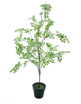 Button leaf tree in pot green 175 cm kunstbloem Erutan Avon - Erutan avon